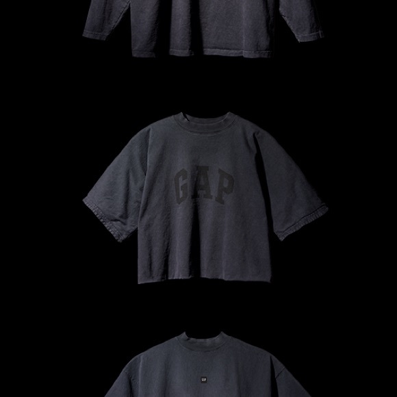 YEEZY GAP ENGINEERED BY BALENCIAGA DOVE NO SEAM TEE unisex size XS (v oversized) - Picture 2 of 6